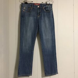 Lucky Brand Sweet N Crop Jeans Womens Size 2/26 Medium Wash Cropped